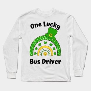 One Lucky Bus Driver Long Sleeve T-Shirt